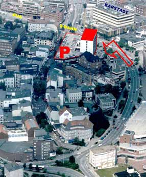 Dieses Foto zeigt eine Anfahrtsskizze zur Zahnarztpraxis. Dieses Foto zeigt eine Anfahrtsskizze zur Zahnarztpraxis.